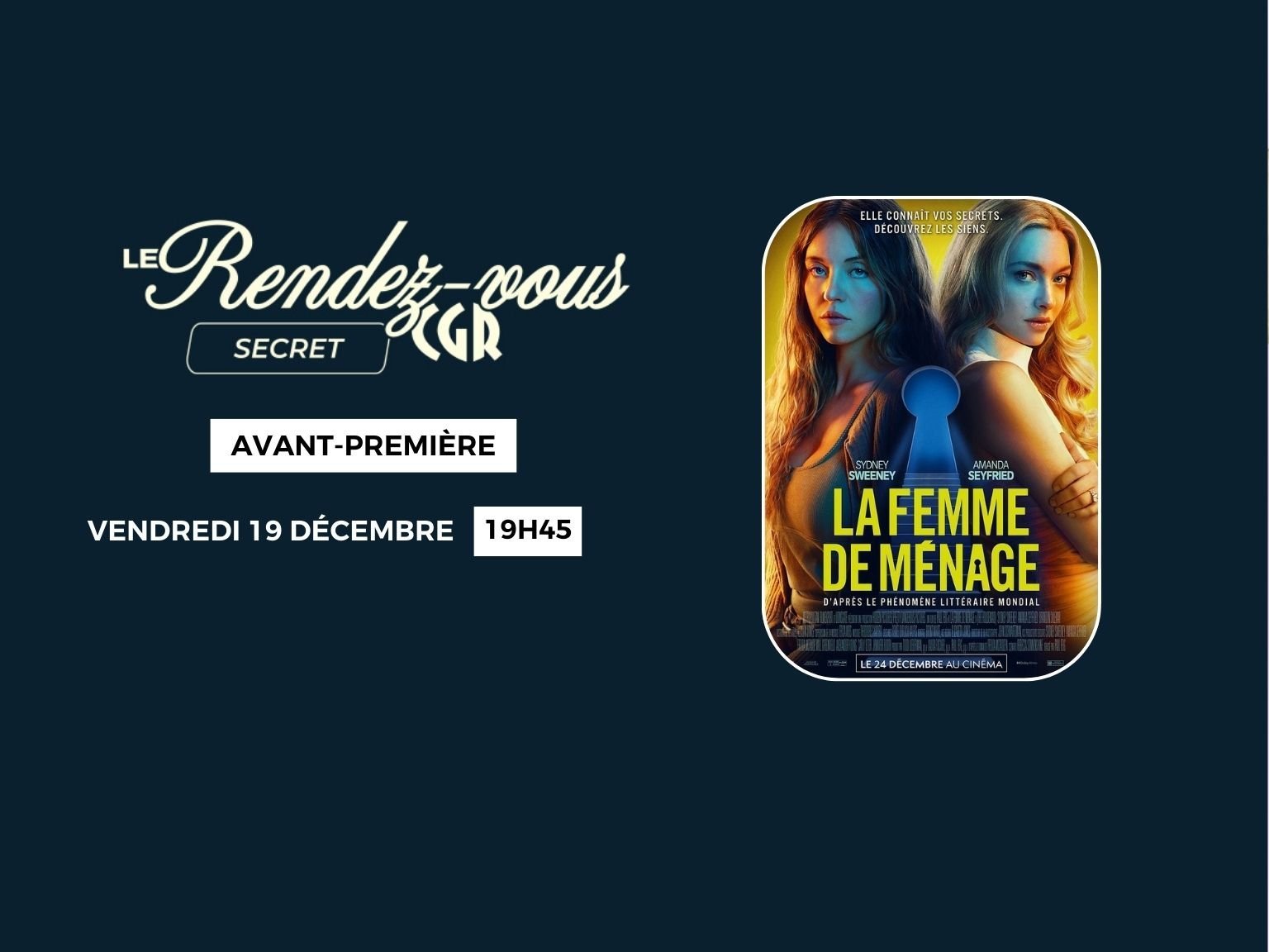Avant-Première : La femme de ménage