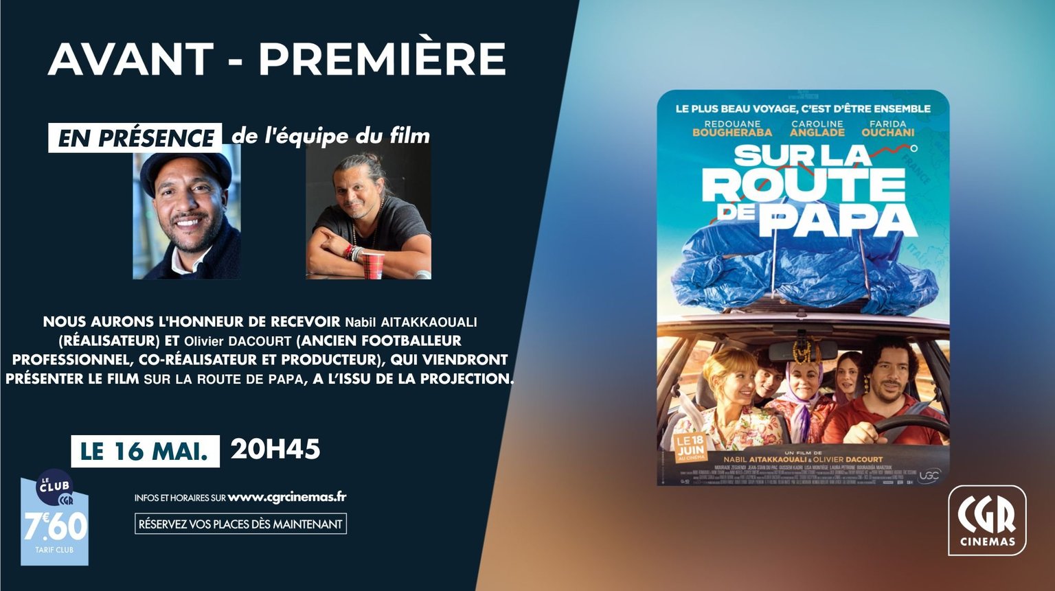 Ciné Rencontre: Sur la route de papa