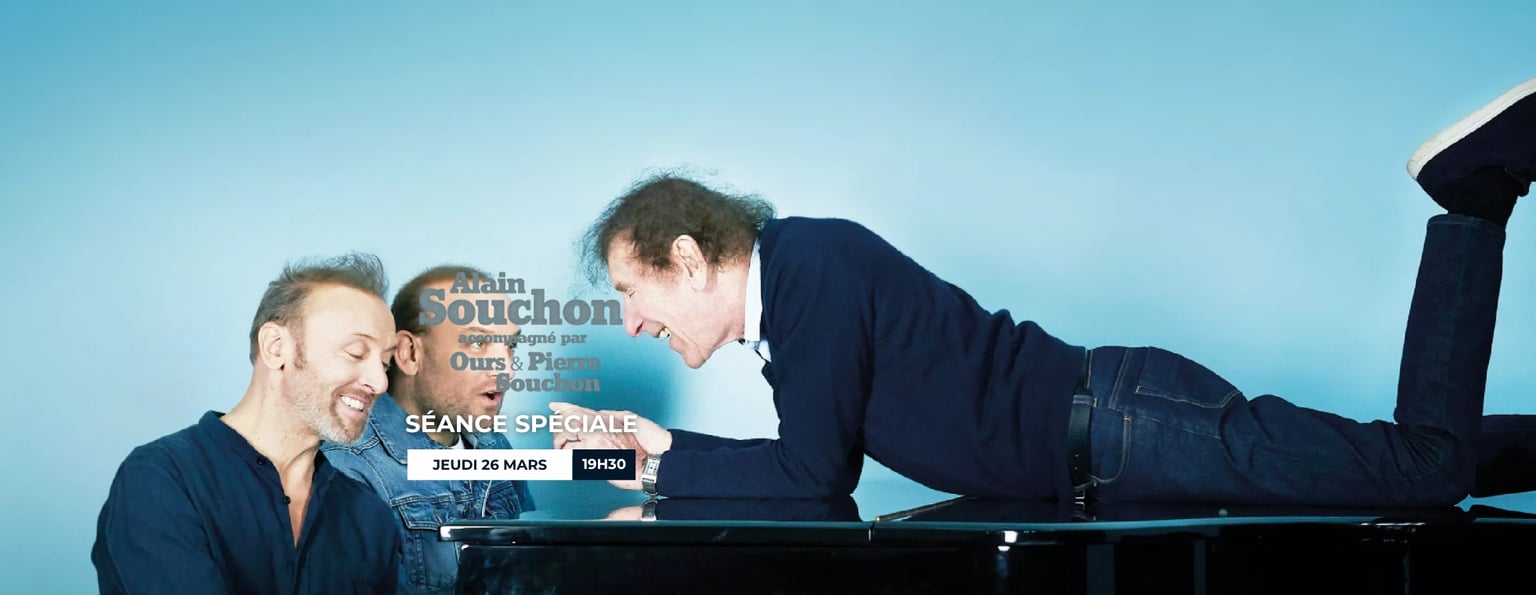 Séance spéciale : ALAIN SOUCHON - LE CONCERT AU CINÉMA