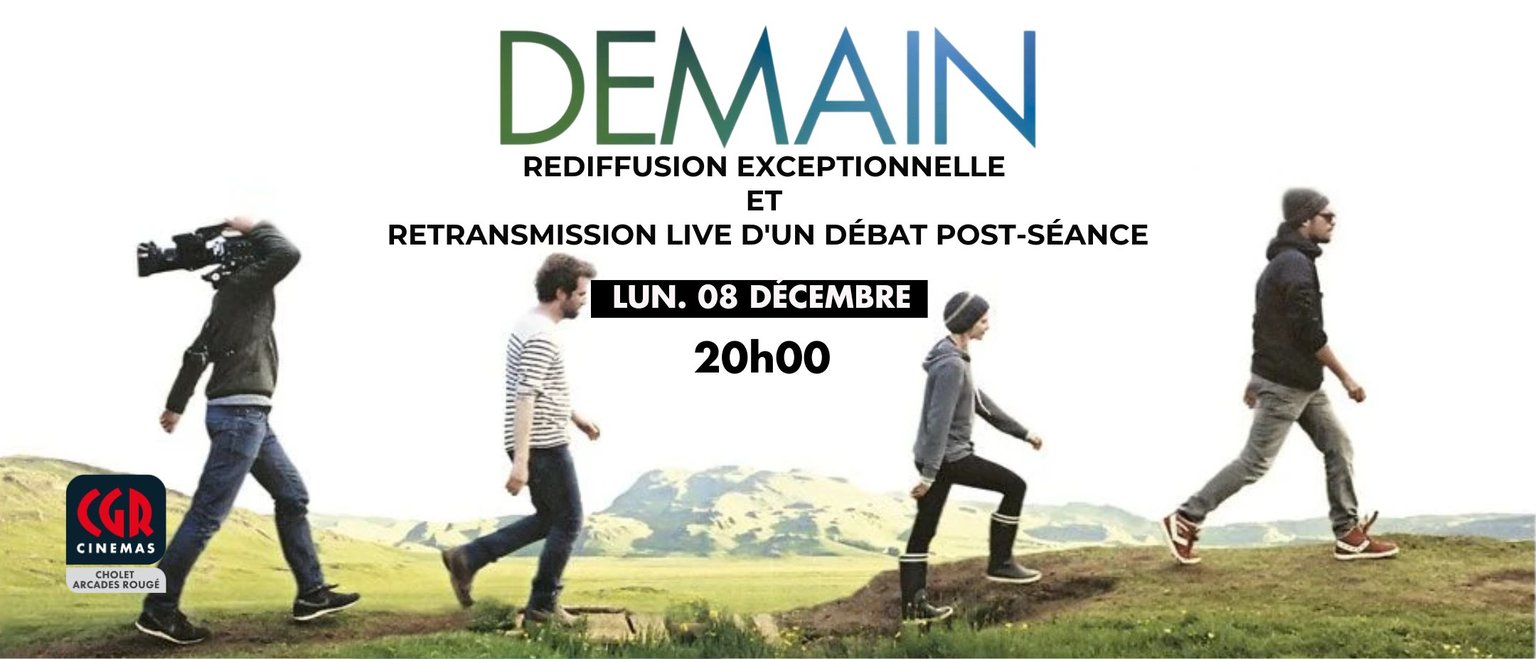 Retransmission Live + Débat : DEMAIN