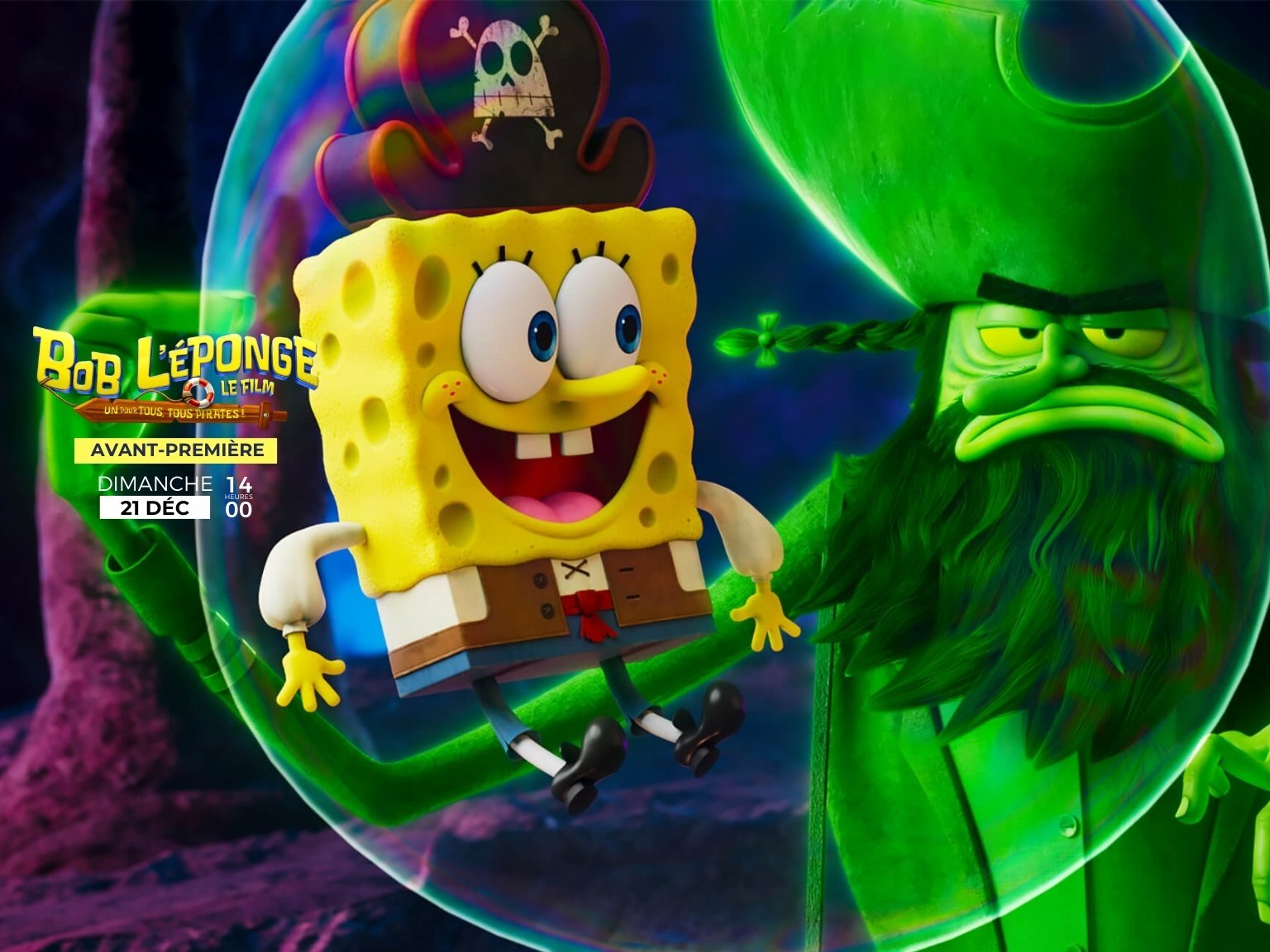 Bob l'éponge - Le film : un pour tous, tous pirates !