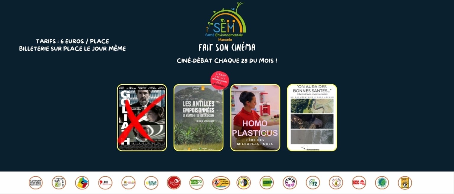 SEM fait son cinéma (Saison ciné-débat) - CGR Le Mans Le Colisée