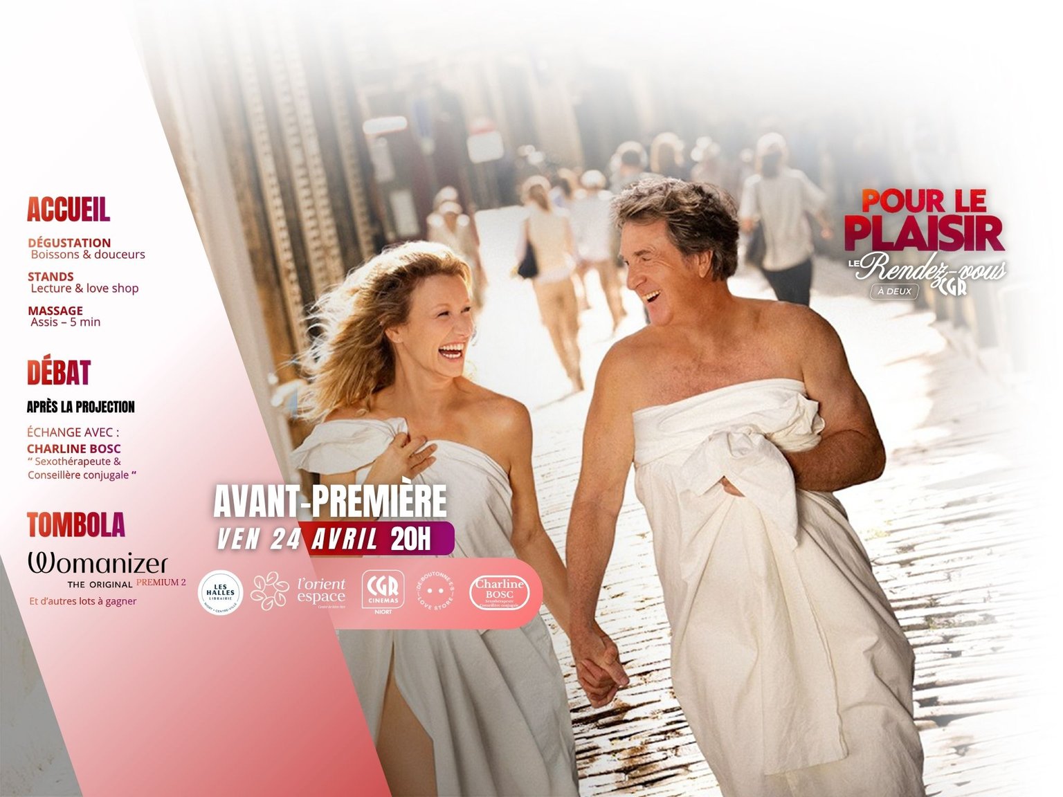 Le Rendez-vous CGR "À deux" - "Pour le plaisir"