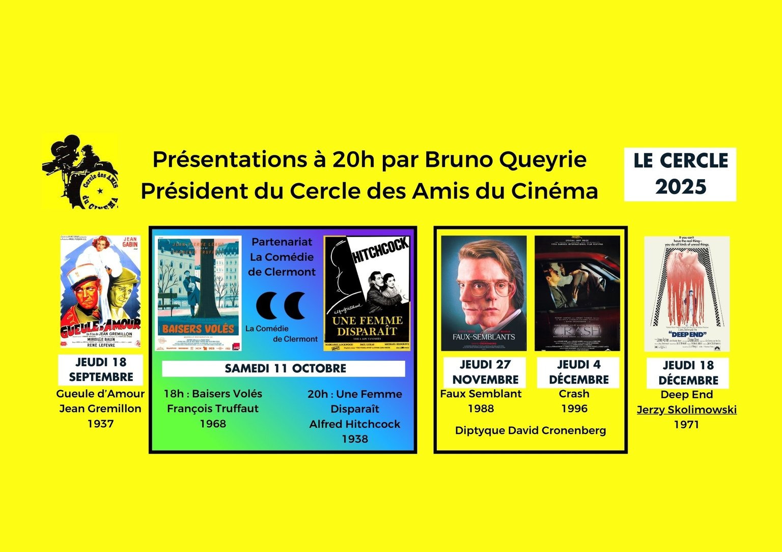Cycle Cercle des Amis du Cinéma