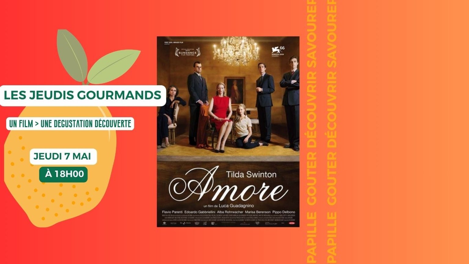 JEUDIS GOURMANDS: "AMORE"