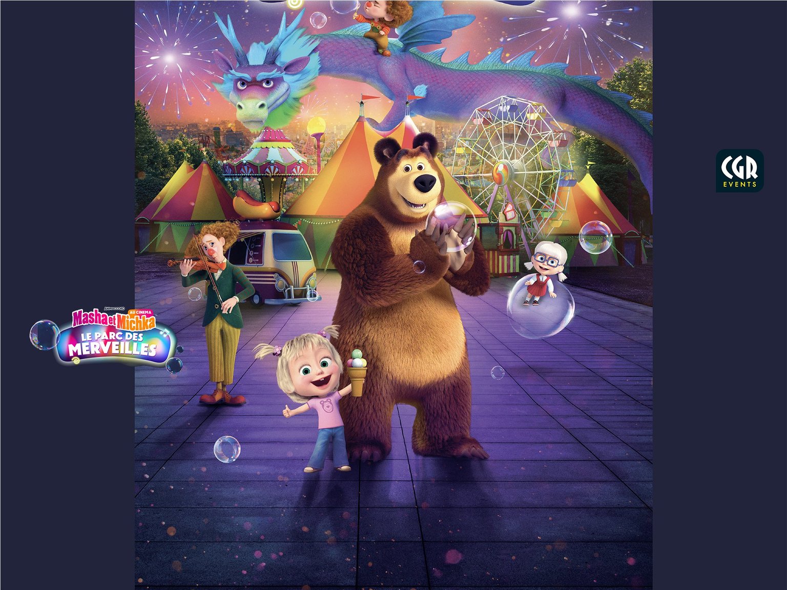 🧸 Masha et Michka au Cinéma