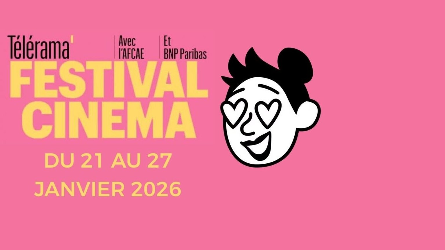 🎬 Festival Télérama 2026