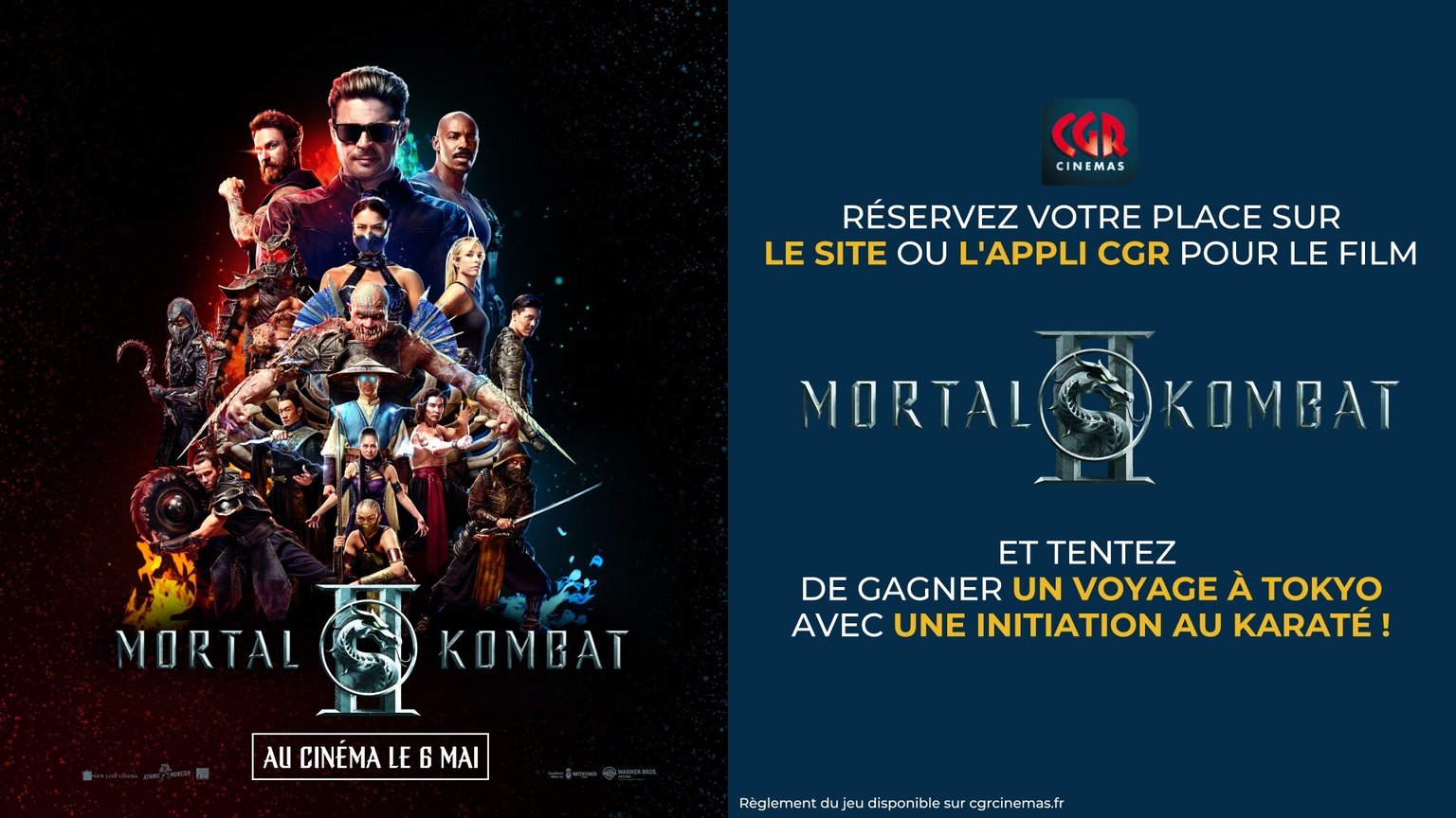 Jeu-concours MORTAL KOMBAT II : tentez de gagner un voyage à Tokyo
