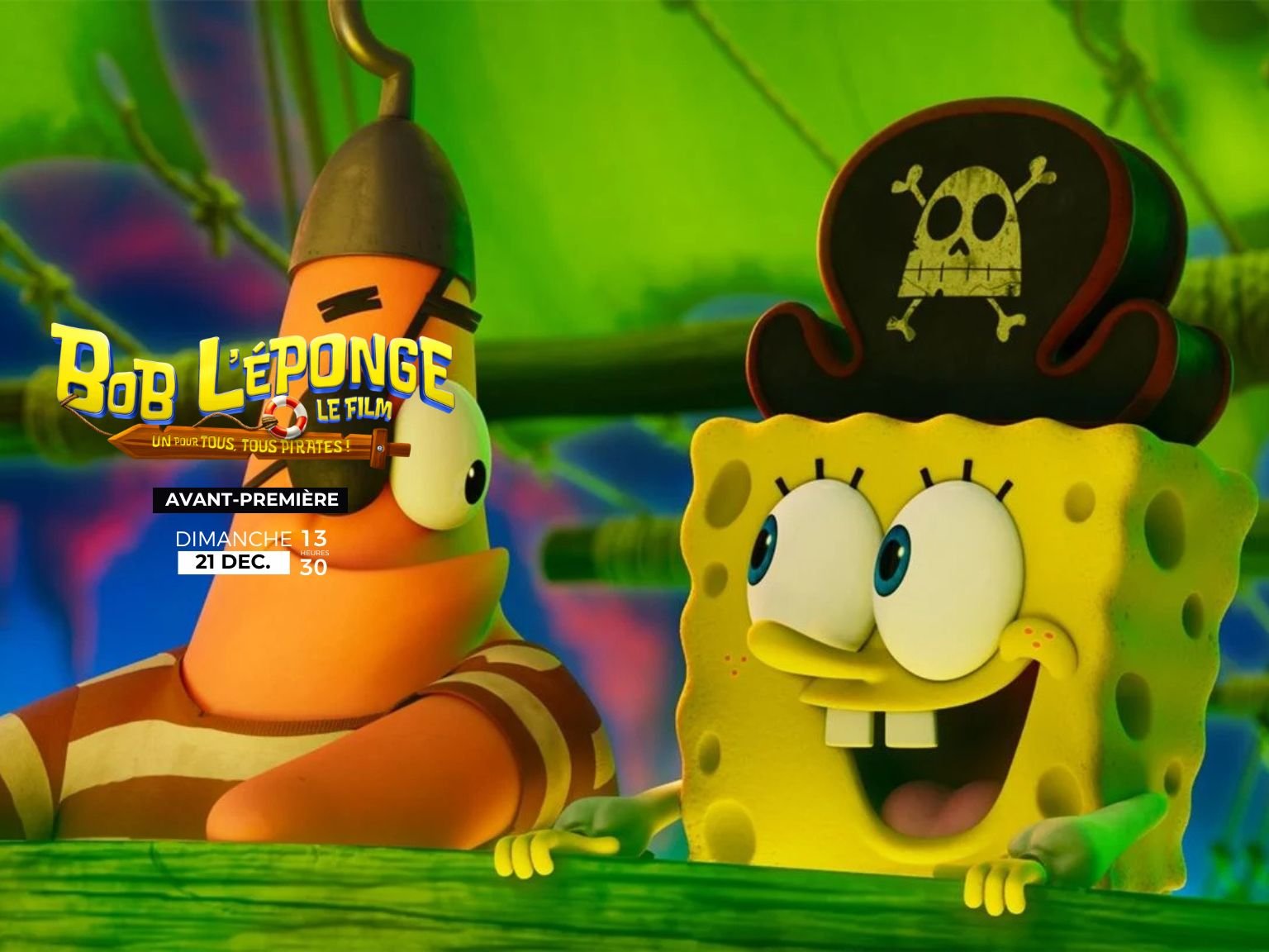 🧽 BOB L’ÉPONGE - LE FILM : UN POUR TOUS, TOUS PIRATES