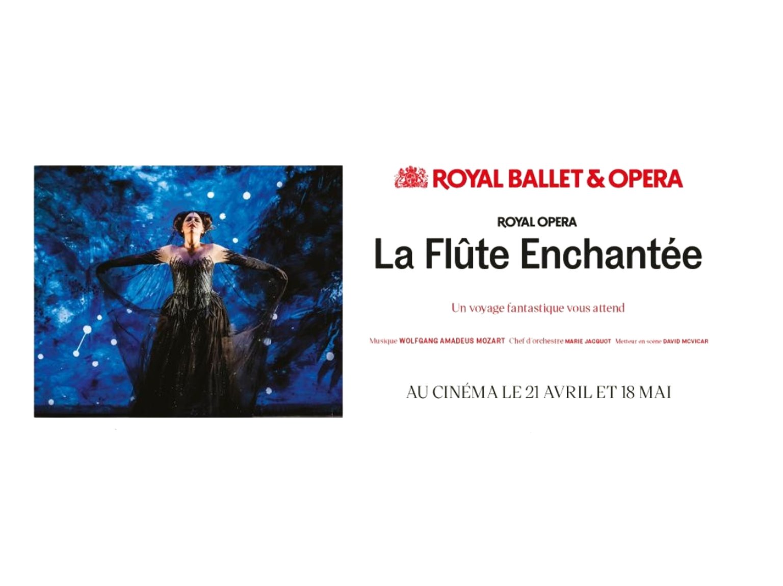 La Flûte Enchantée (The Royal Opera) l En différé