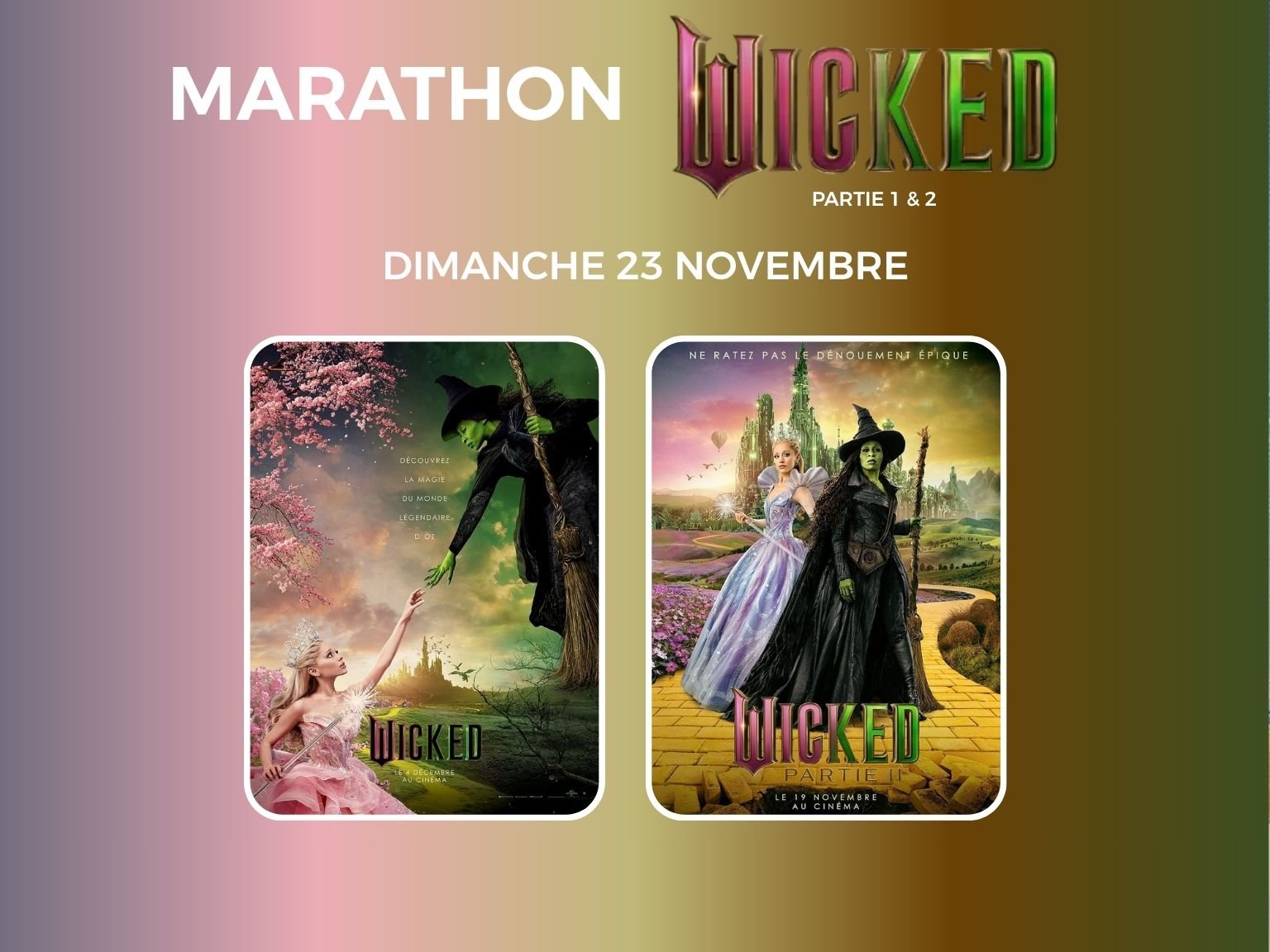 Marathon Wicked en salle ICE