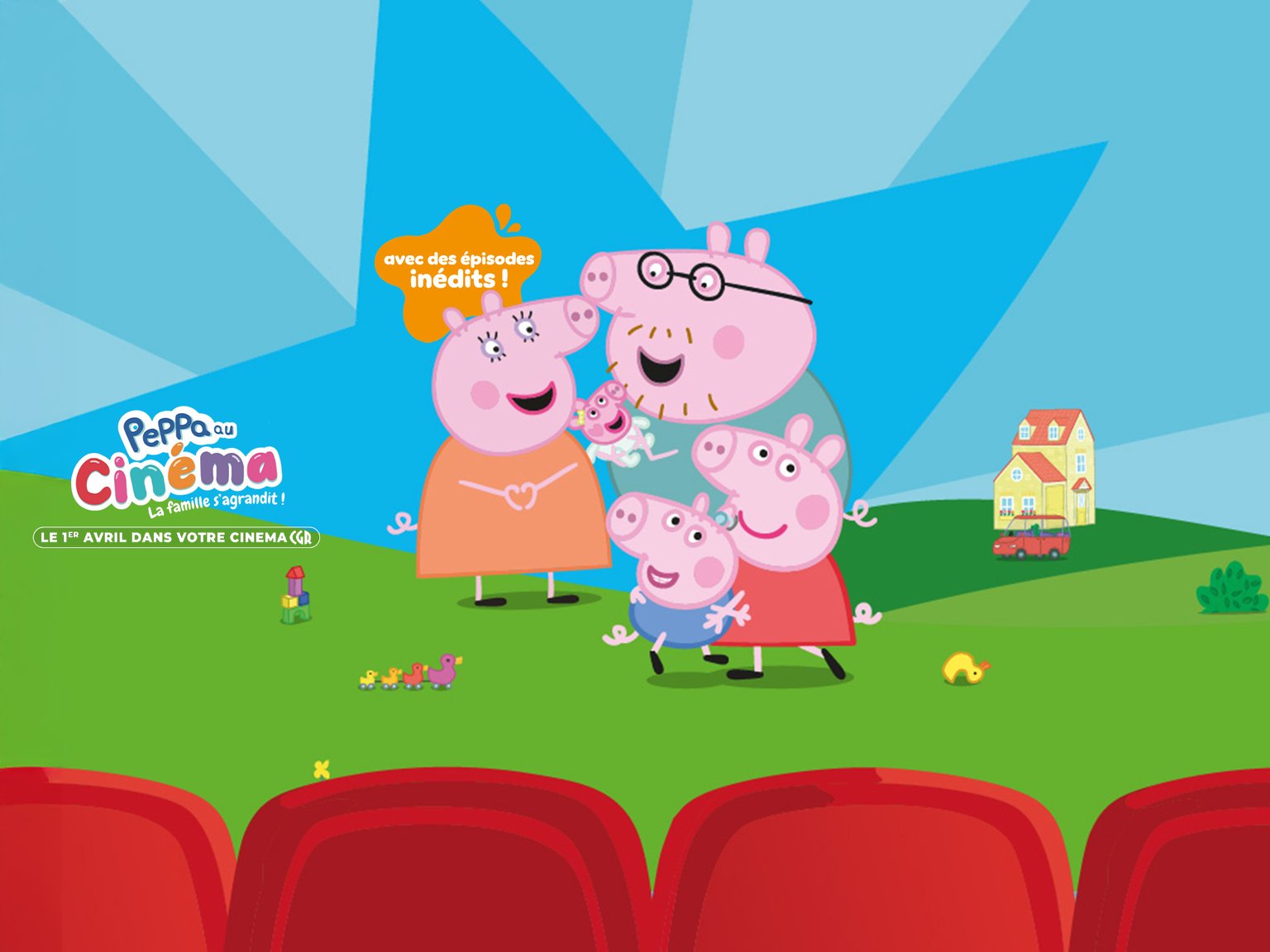 🐷 Peppa au cinéma : La Famille s’Agrandit !