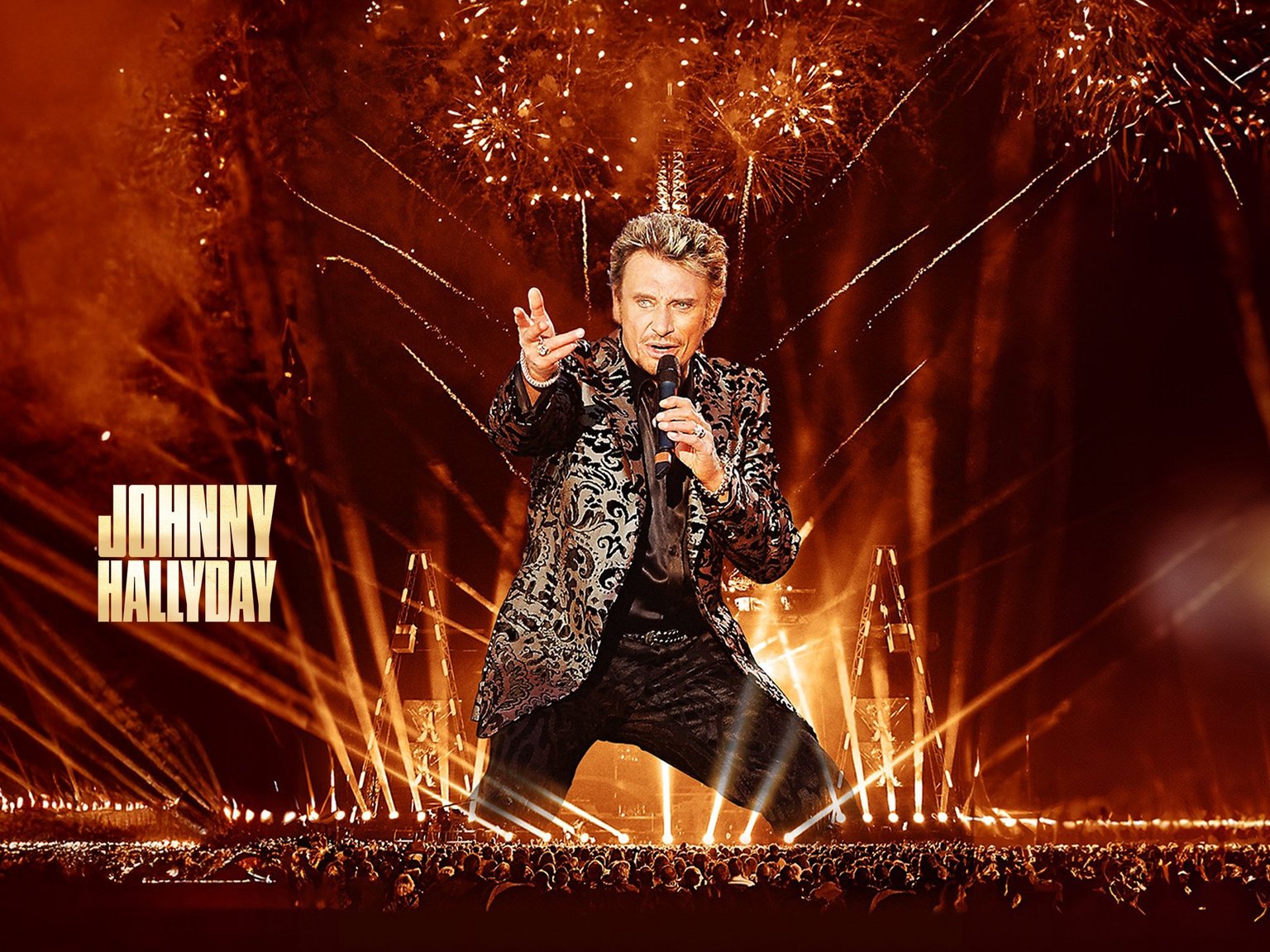 Johnny Hallyday - Le concert de la Tour Eiffel - 25ème Anniversaire 🗼