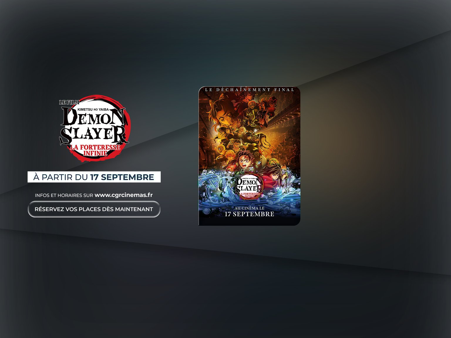 Préventes 👺 Demon Slayer: Kimetsu no Yaiba La Forteresse Infinie Film 1