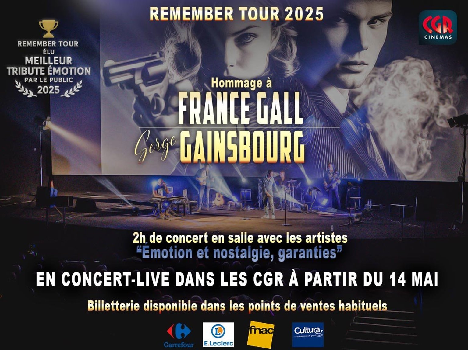 Concert Hommage France Gall/Gainsbourg