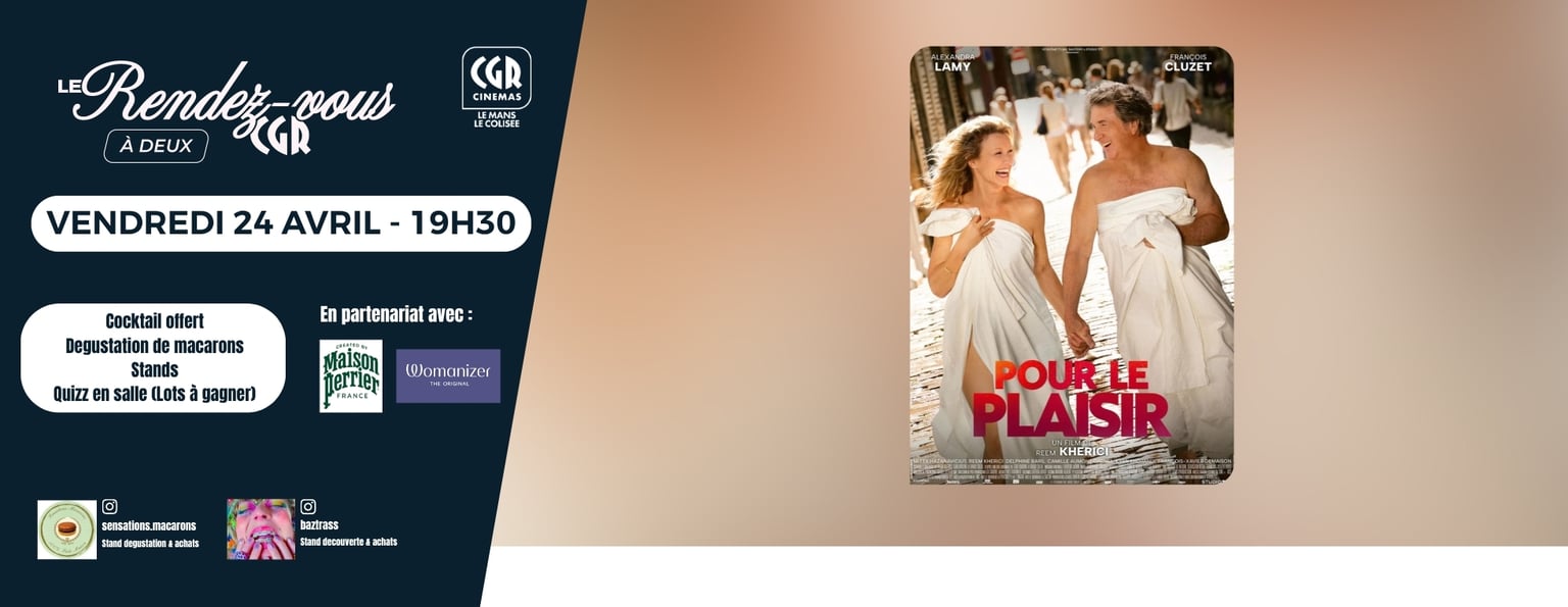 Rendez-Vous CGR "POUR LE PLAISIR"