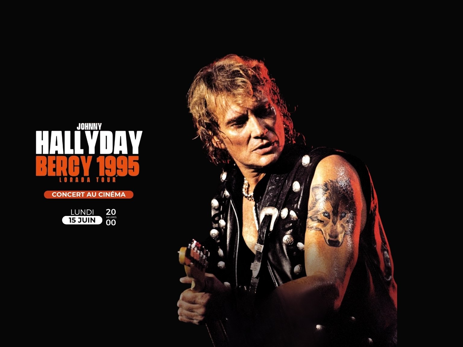 Johnny Hallyday, Lorada Tour - Bercy 1995