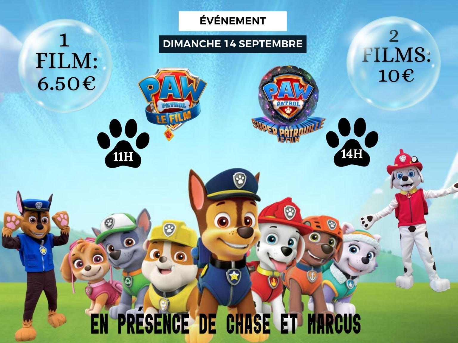 LE RETOUR DE LA PAT PATROUILLE (RESSORTIE)