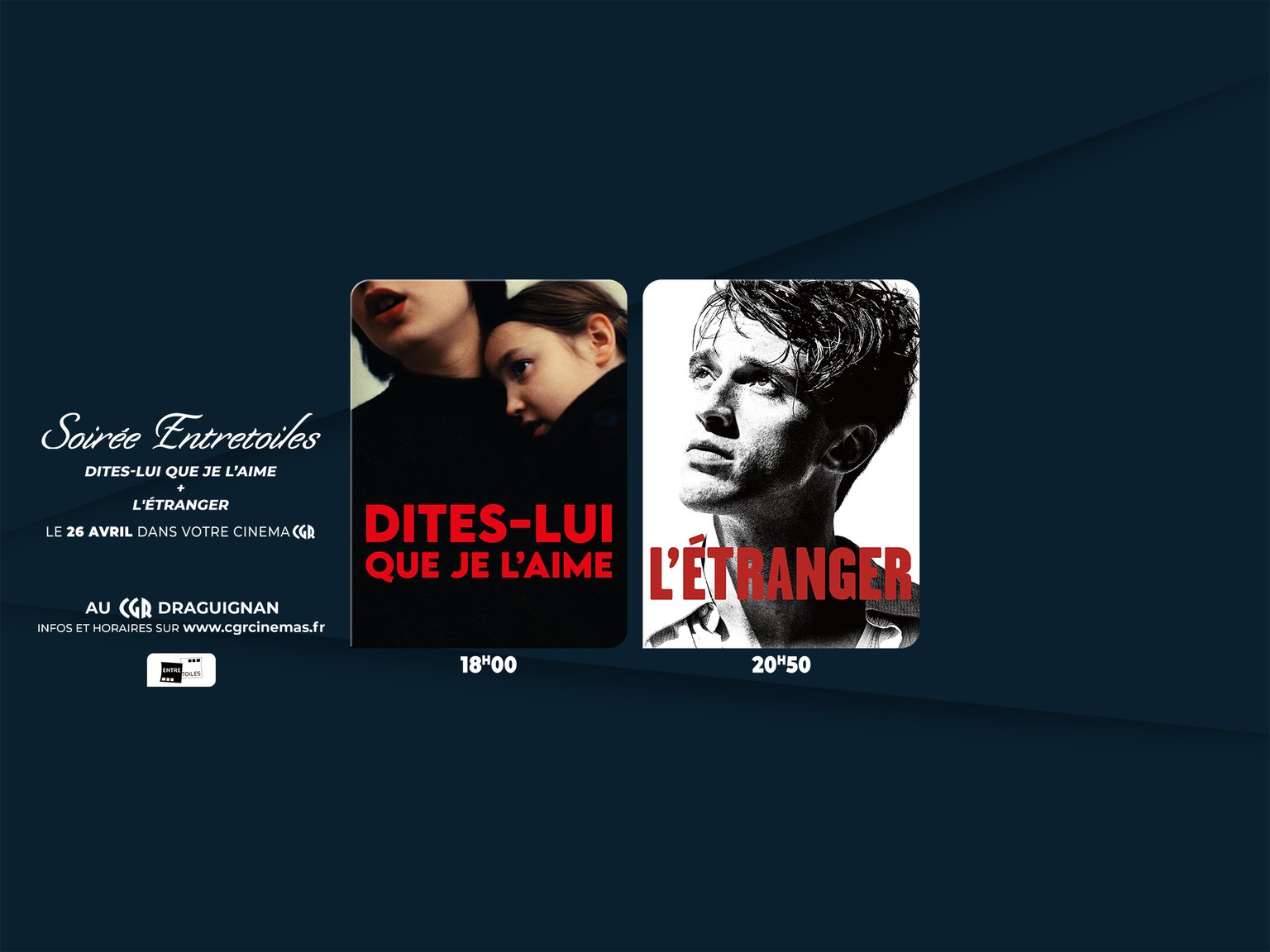 🎞️ Soirée Entretoiles 🎬 2 Films