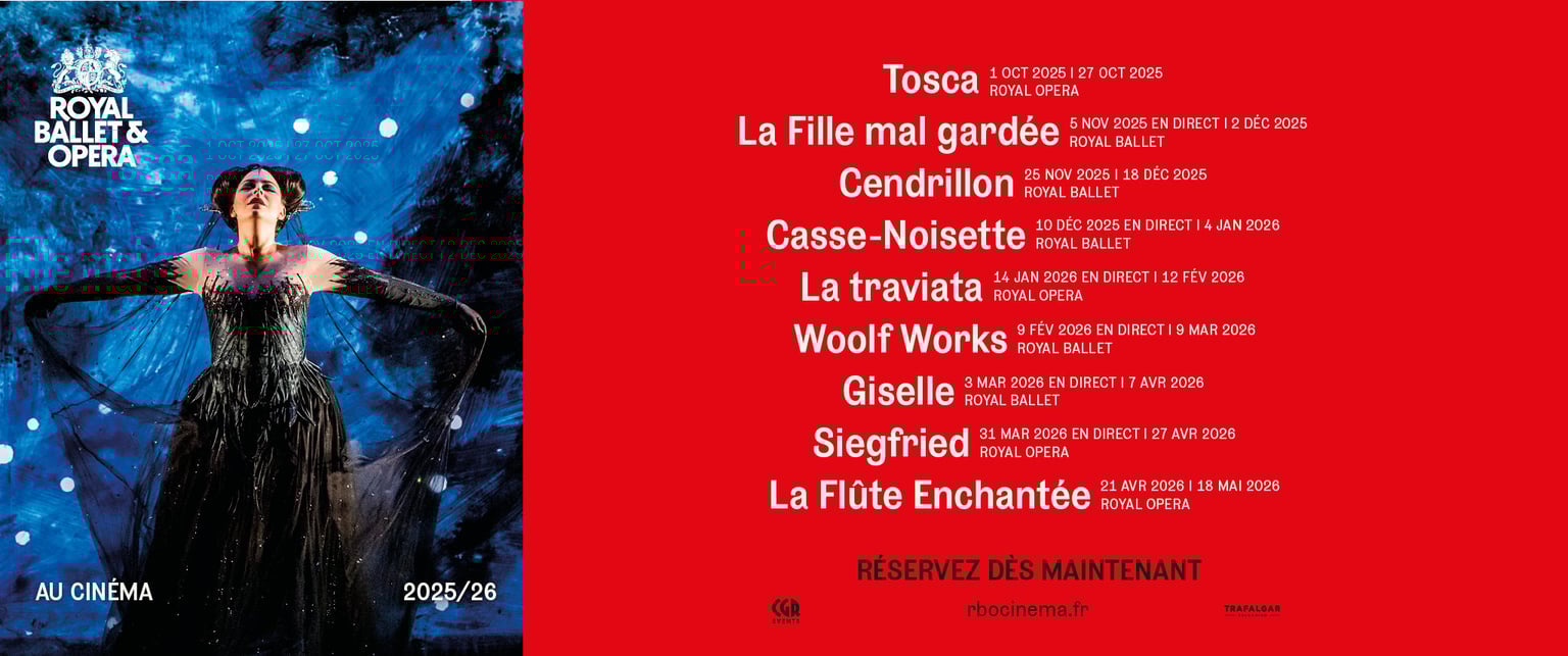 Saison Opéras & Ballets 2025-2026 : Royal Opera House