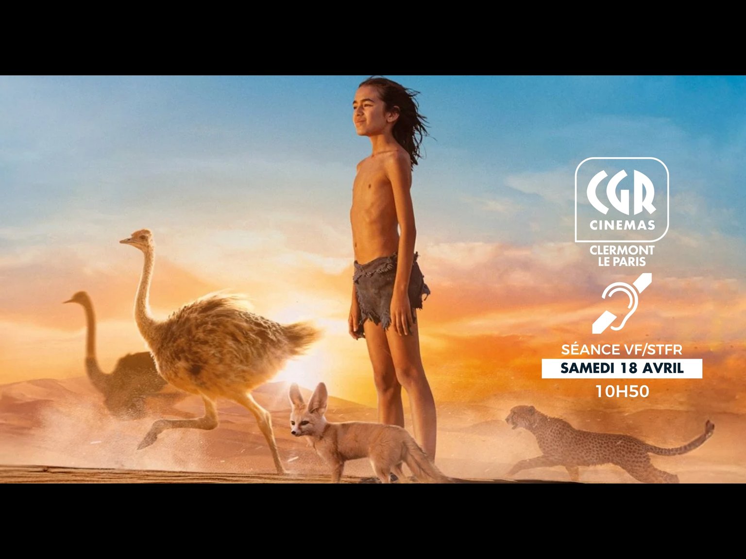 L'enfant du désert I Séance SME - Sous-titrage pour les sourds et mal-entendants