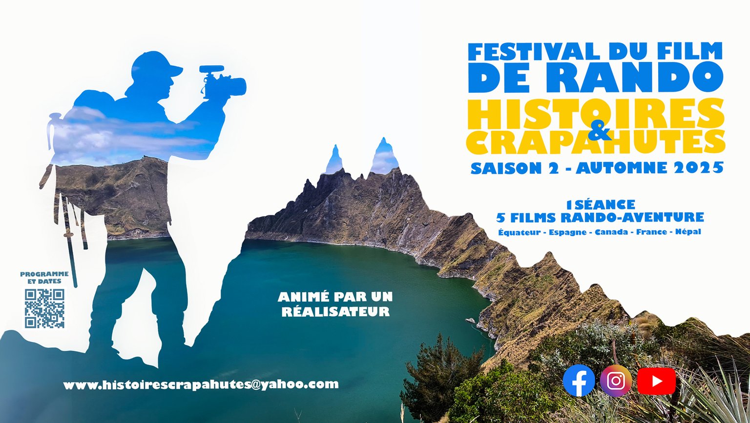 🥾 Festival du film de rando Histoires & Crapahutes ⛰️