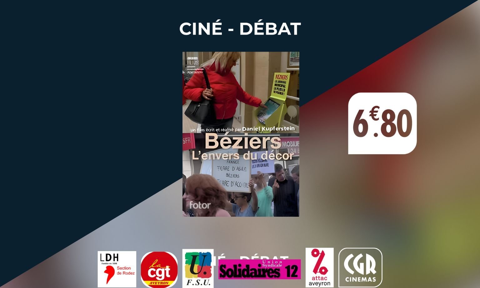 Ciné-Débat Béziers, l'envers du décor