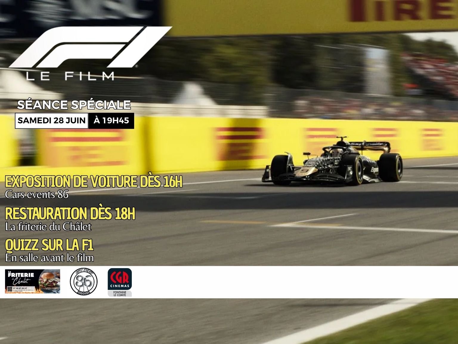 SÉANCE SPÉCIALE F1