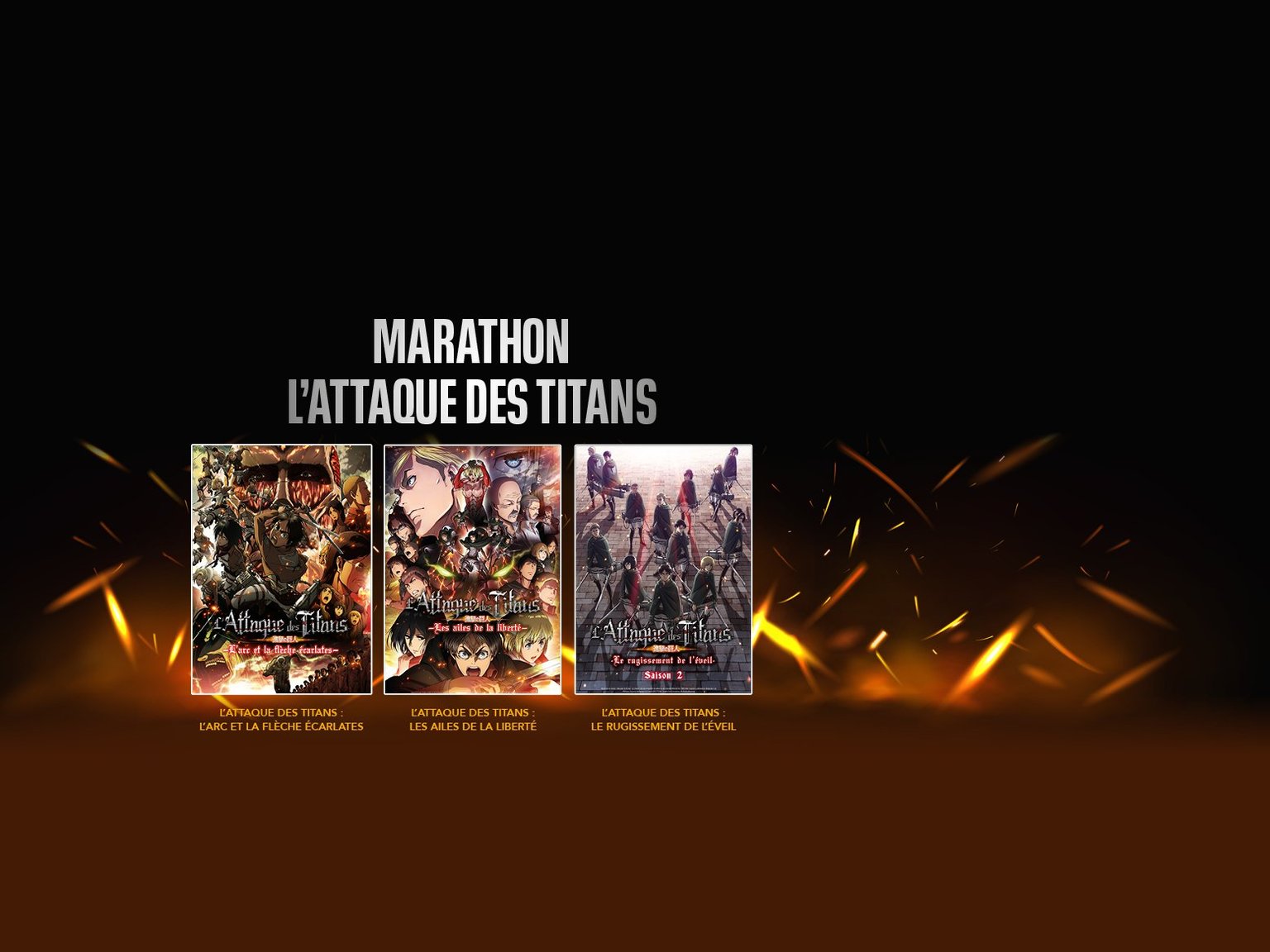 Marathon Attaque des titans !