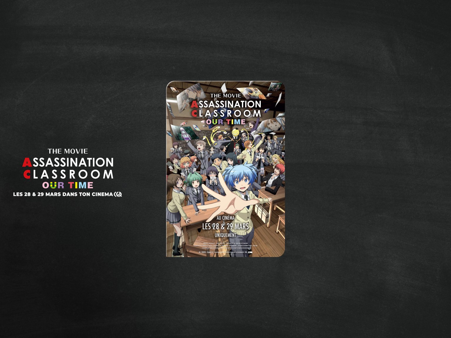 🟡 Assassination Classroom The Movie : Our Time