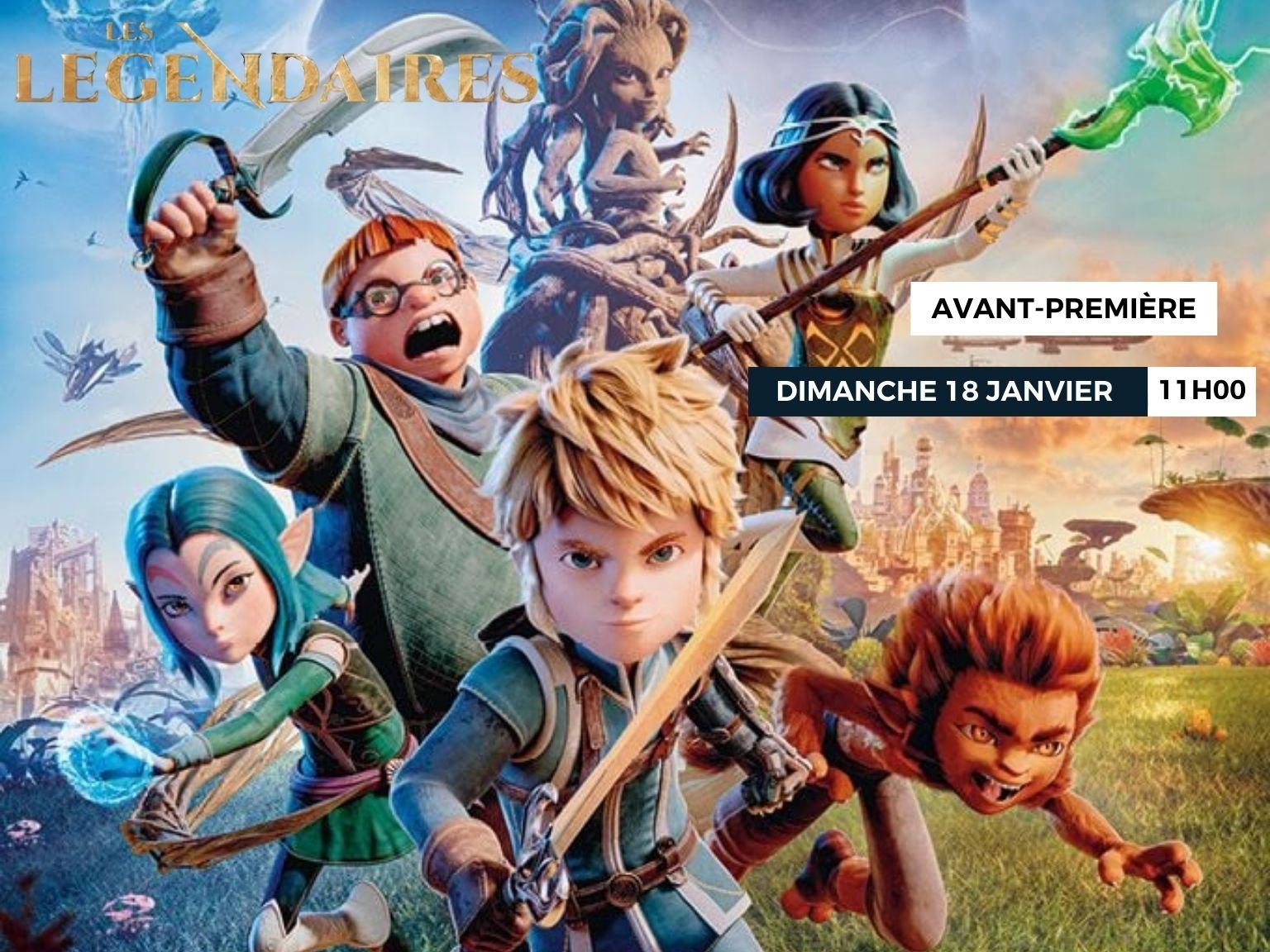 AVANT PREMIÈRE : LES LÉGENDAIRES