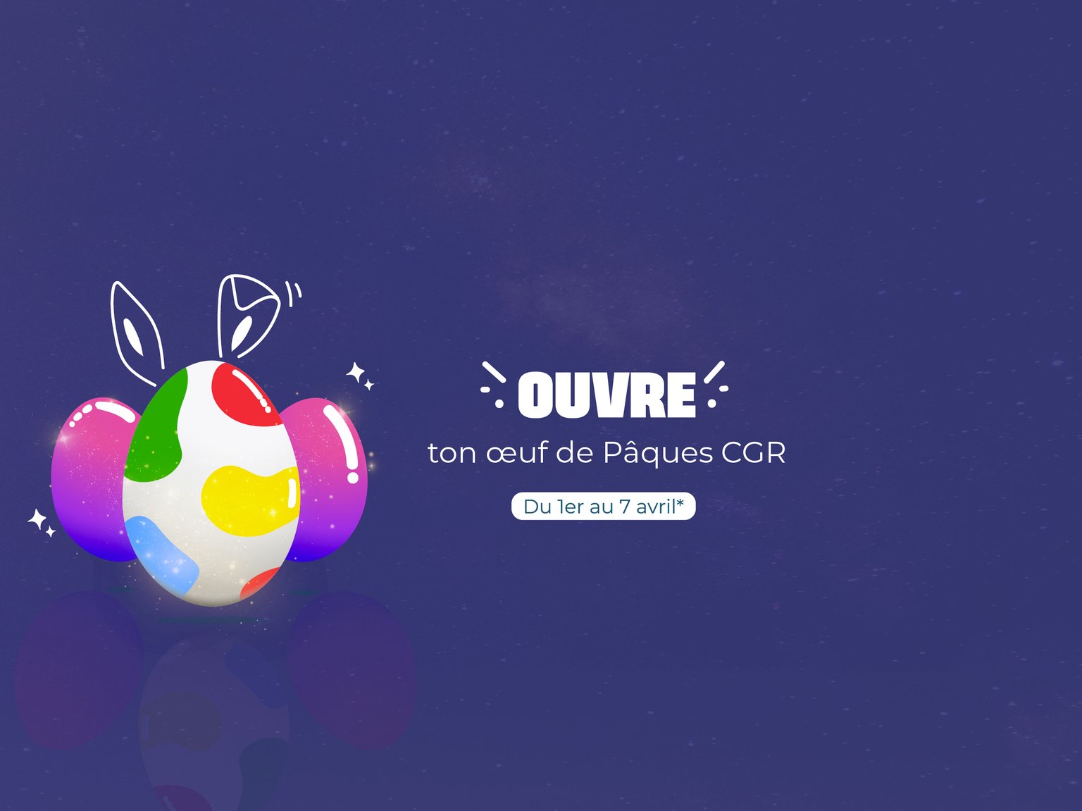 Grand jeu-concours de Pâques