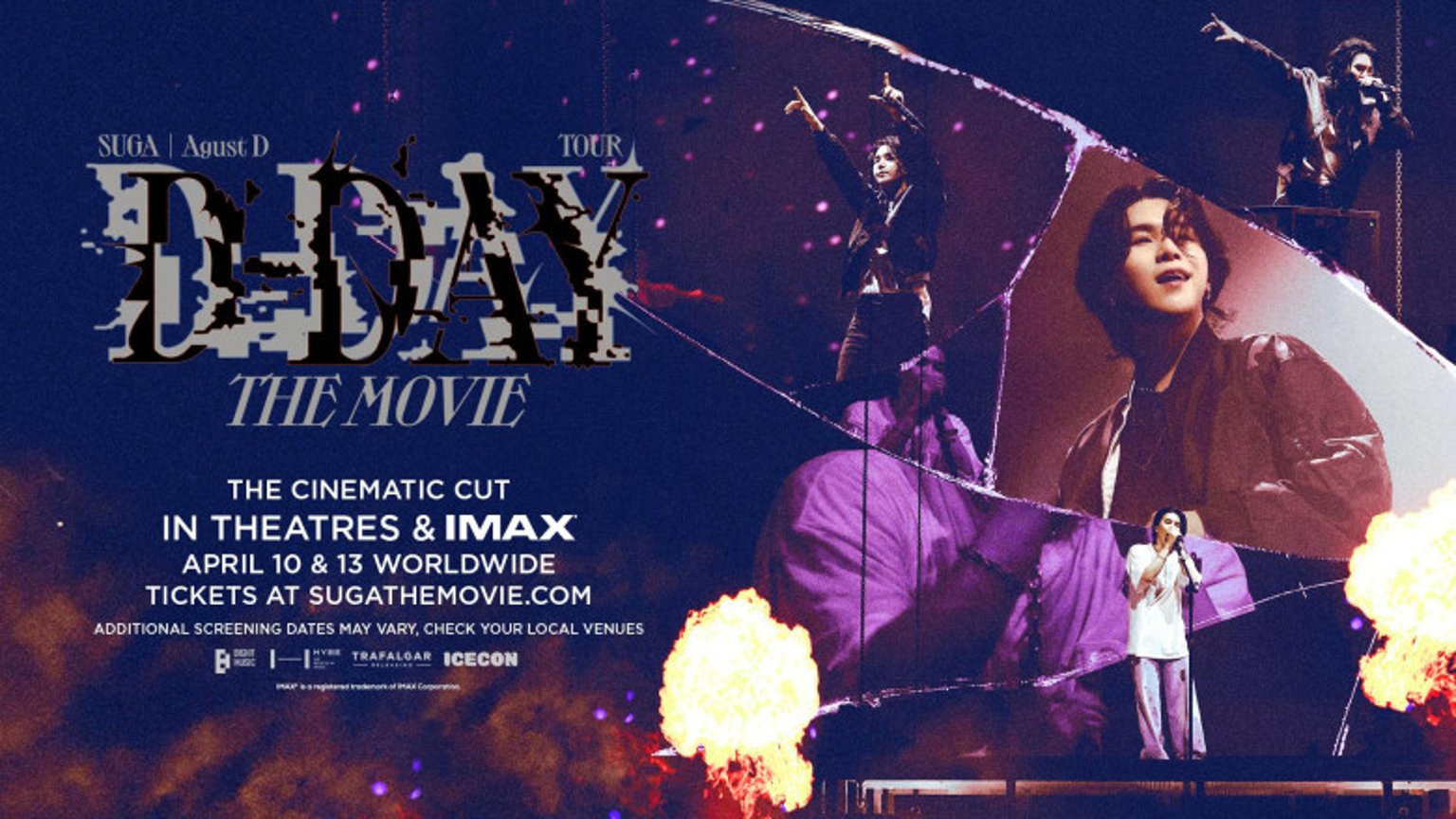 SUGA | Agust D TOUR 'D-DAY' THE MOVIE | www.nailome.com