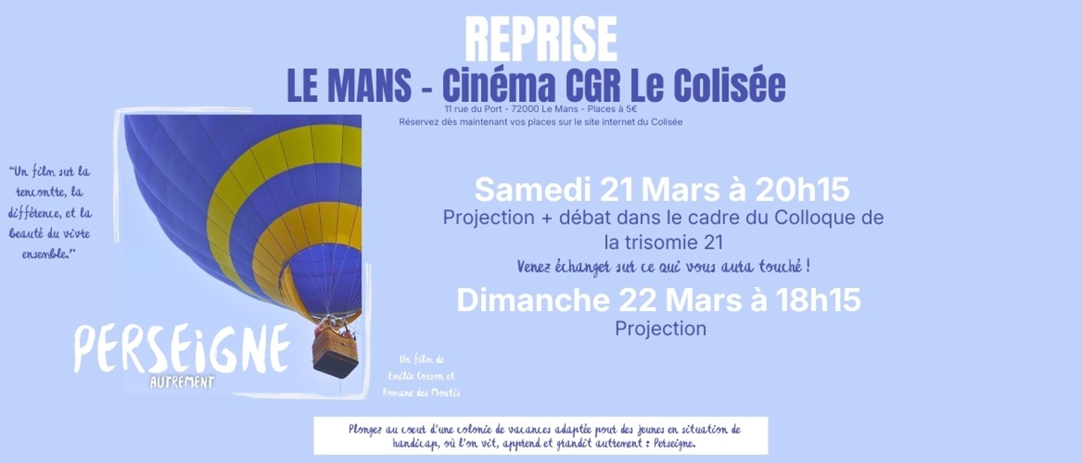 REPRISE PERSEIGNE - AUTREMENT - CGR Le Mans Le Colisée