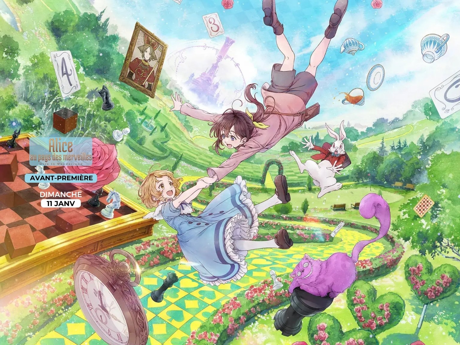 Alice au pays des merveilles, Dive in Wonderland