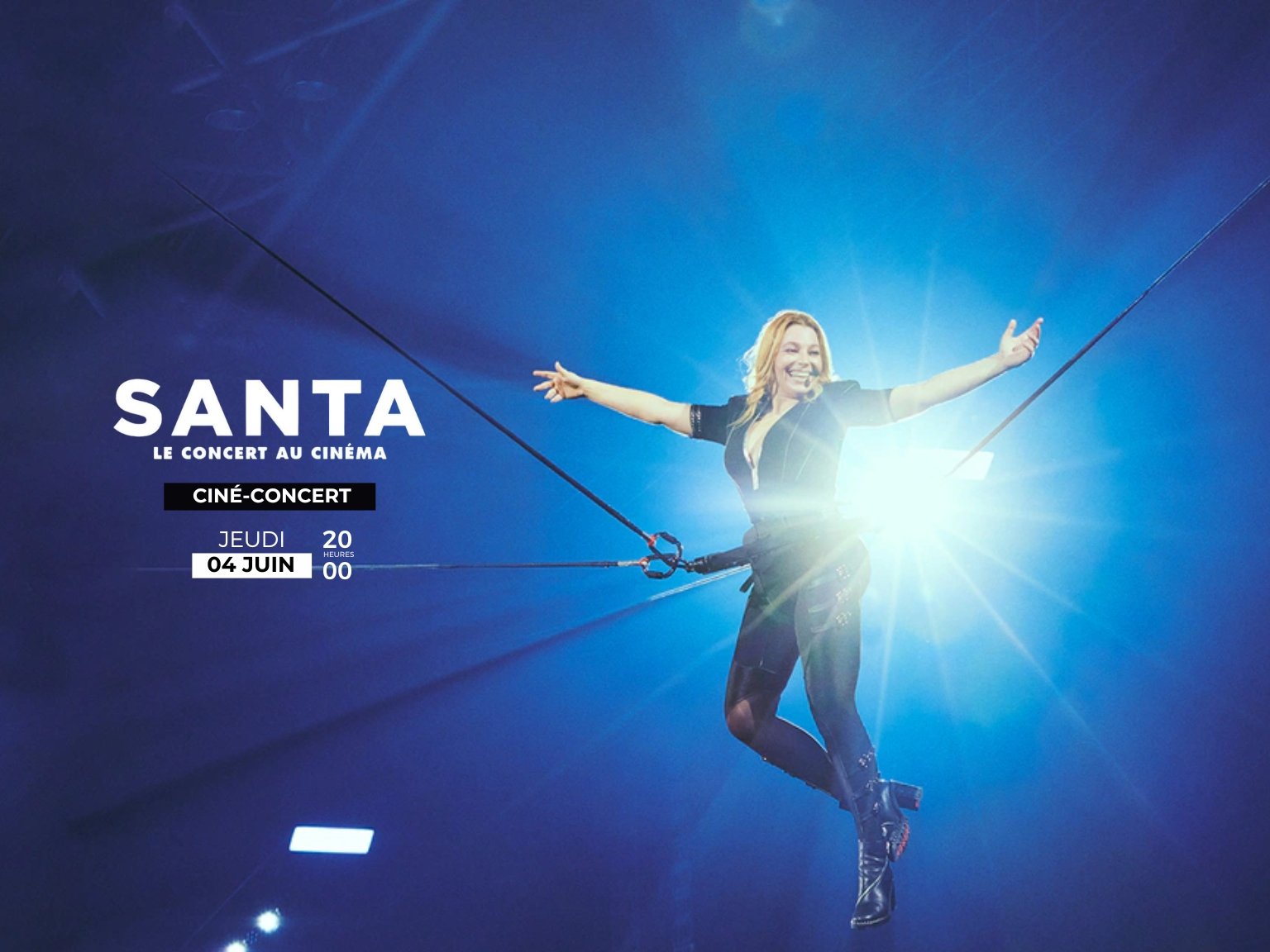 Concert : SANTA : LE CONCERT AU CINÉMA