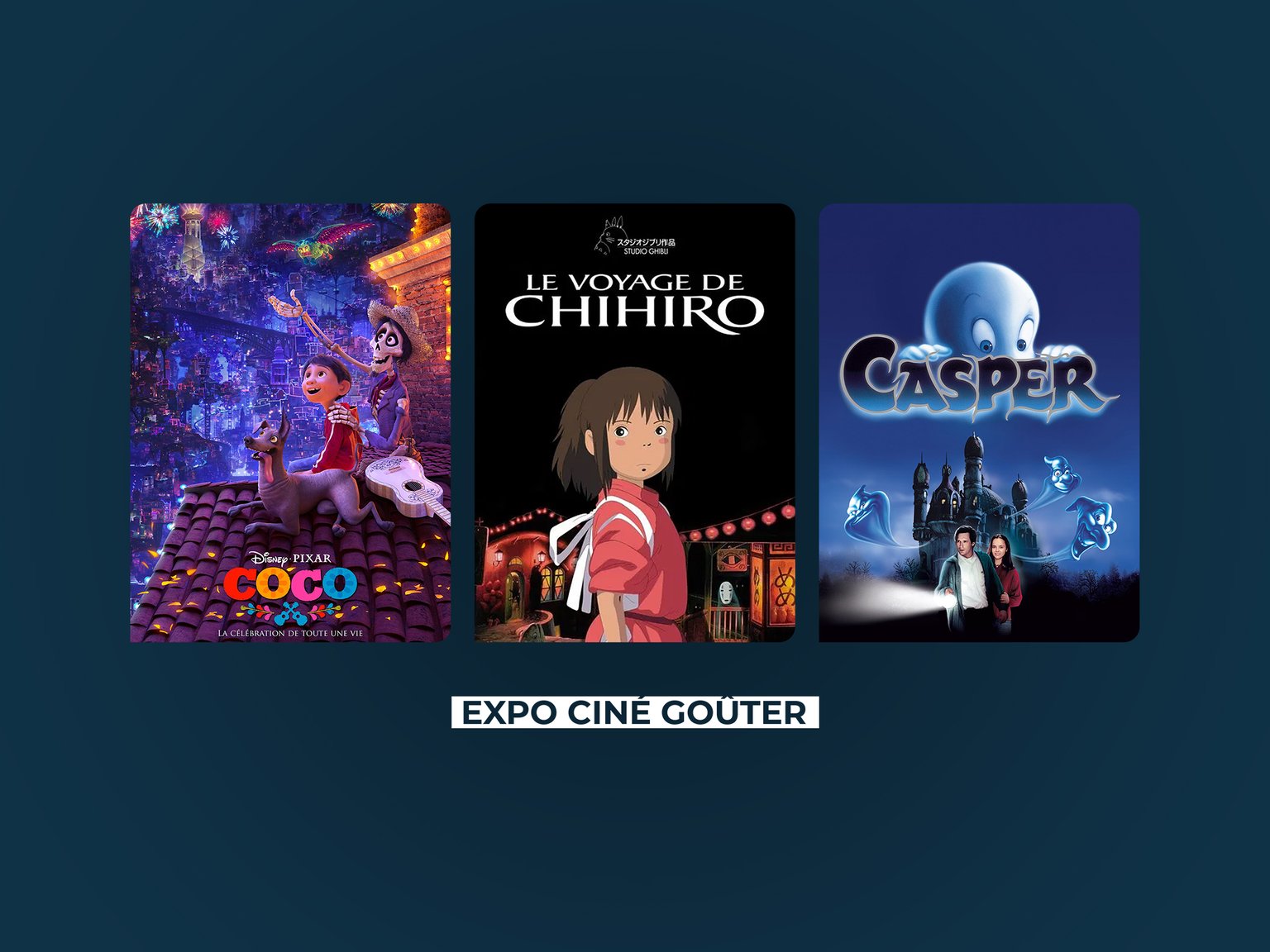 🌟 Expo Ciné Goûter : Fantômes 👻