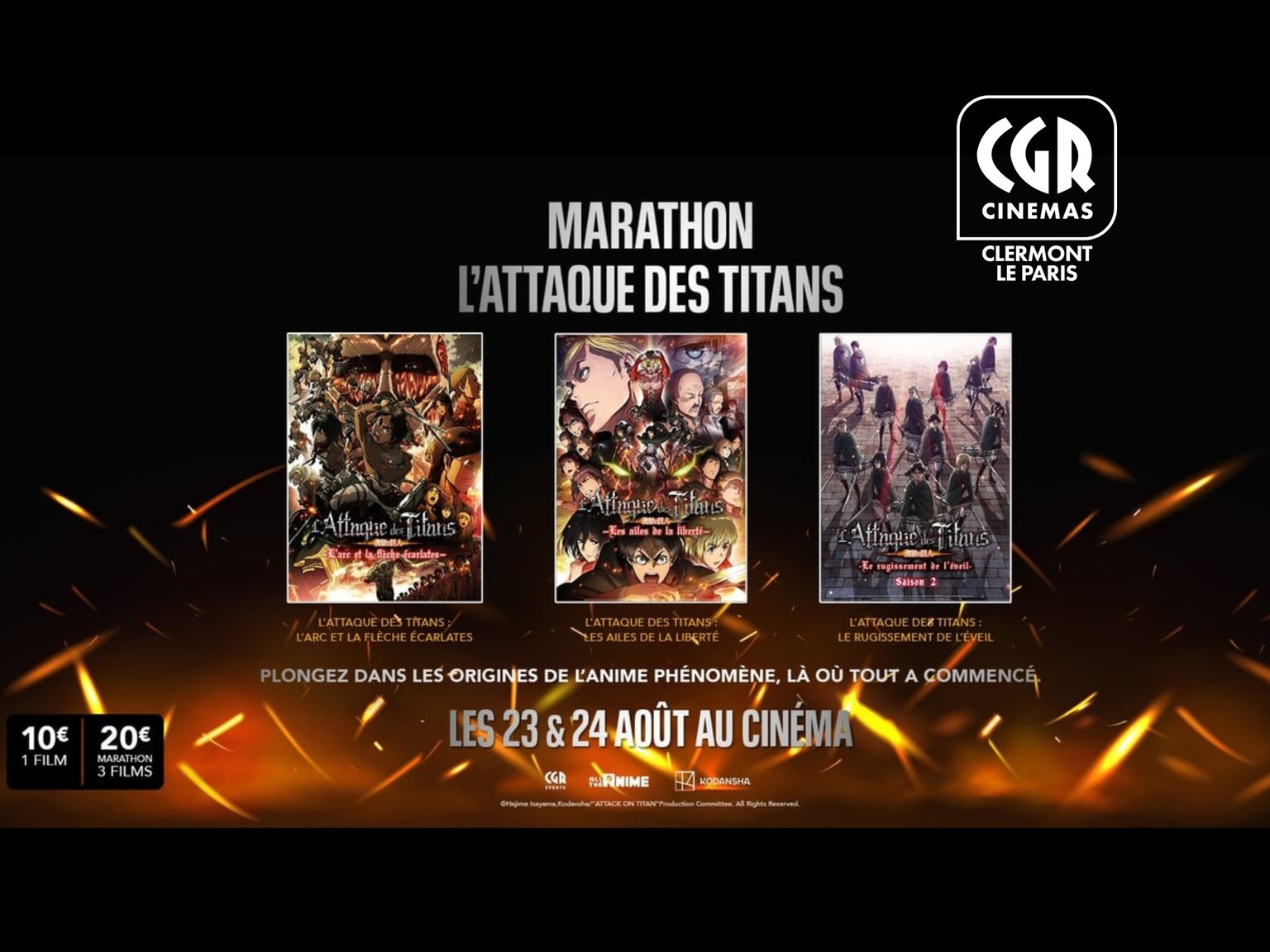 L'Attaque des Titans l Marathon