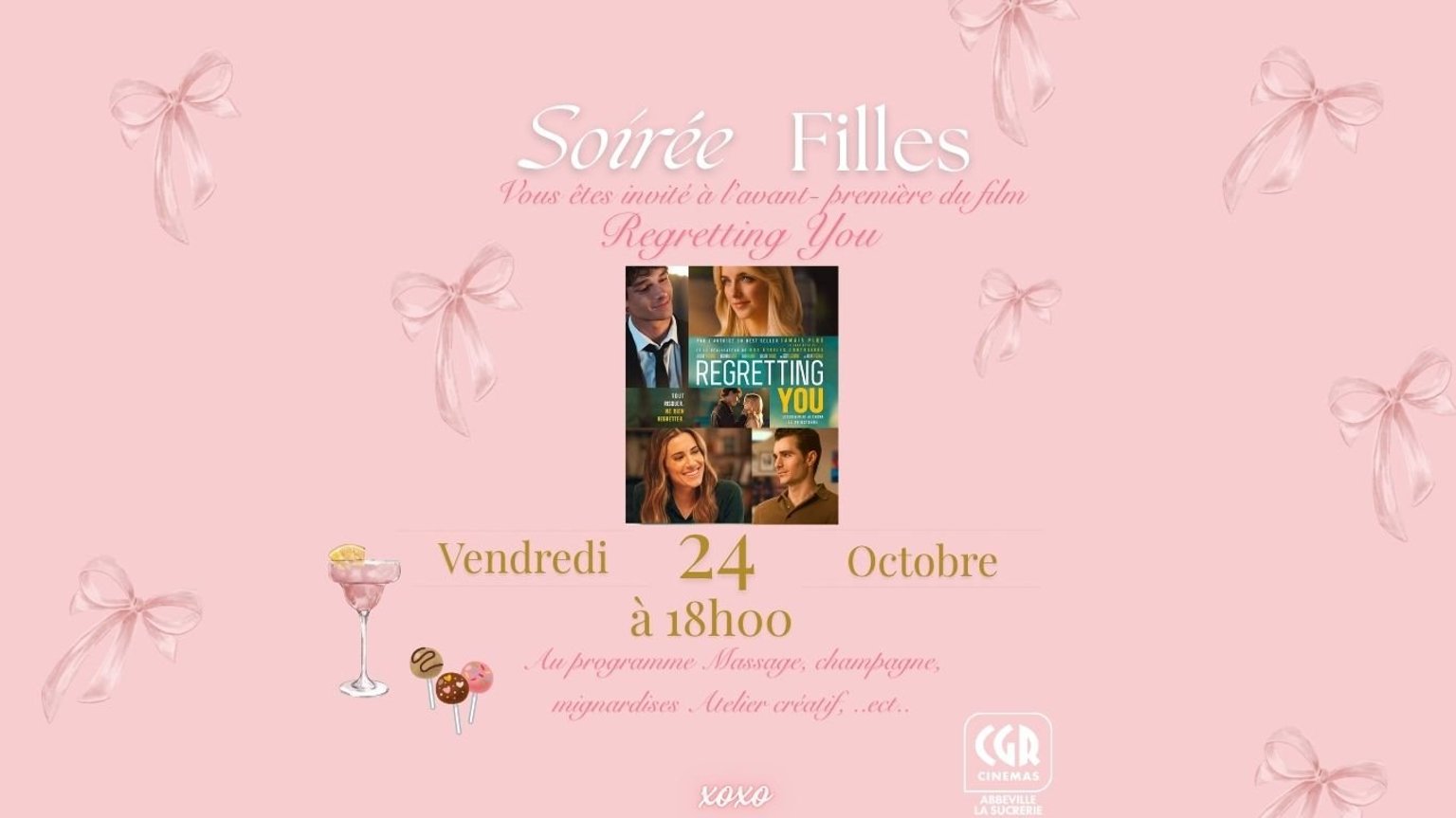 ˚.🎀༘⋆ Soirée fille - AVP REGRETTING YOU ˚.🎀༘⋆