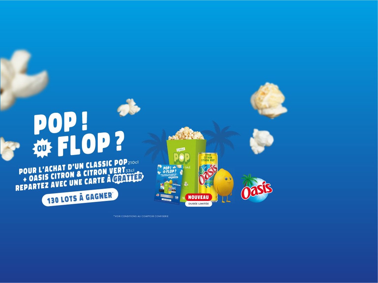 POP ! OU FLOP - CGR X Oasis