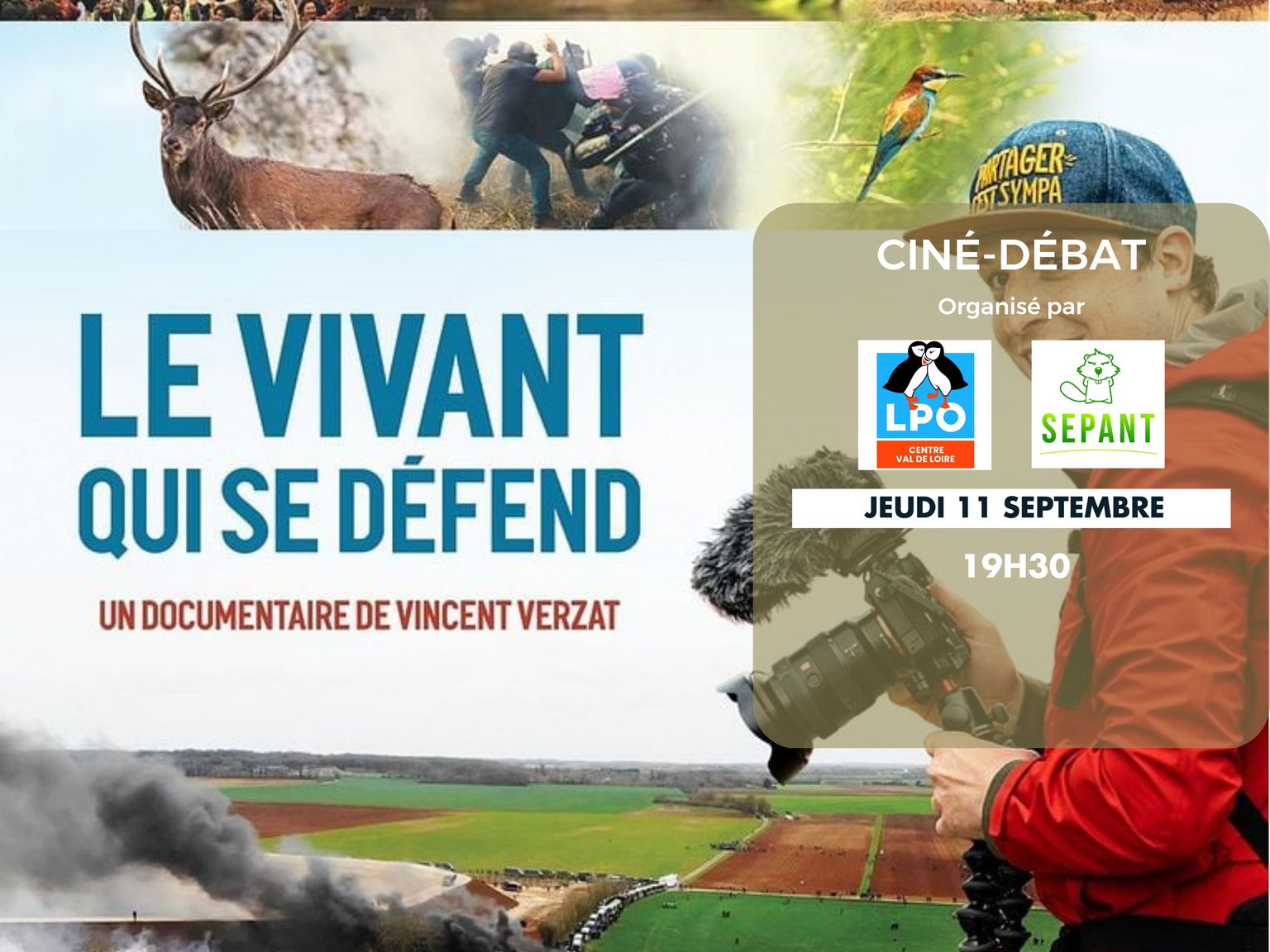 Ciné-Débat : Le Vivant qui se défend