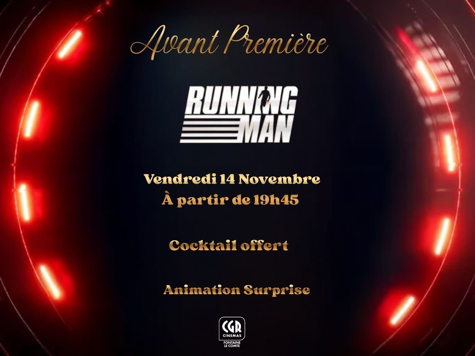 đ„ SOIRĂE ĂVĂNEMENT â AVANT-PREMIĂRE RUNNING MAN ! đ„