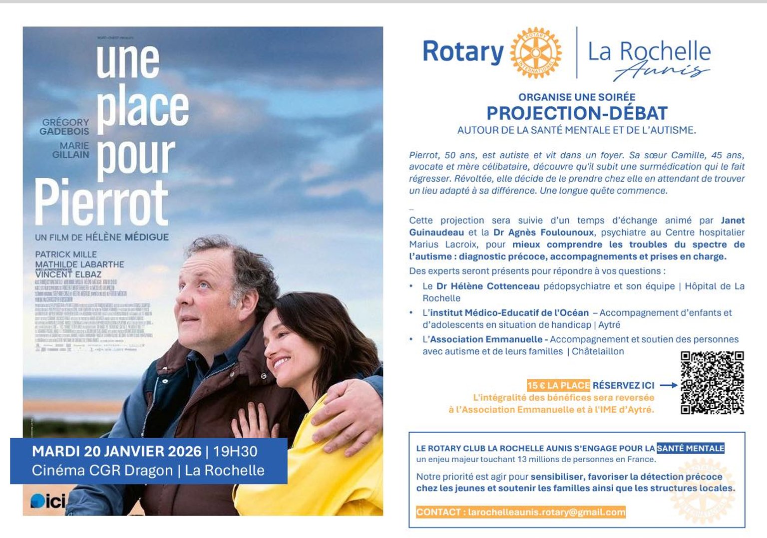 Rotary Club - Une place pour Pierrot 