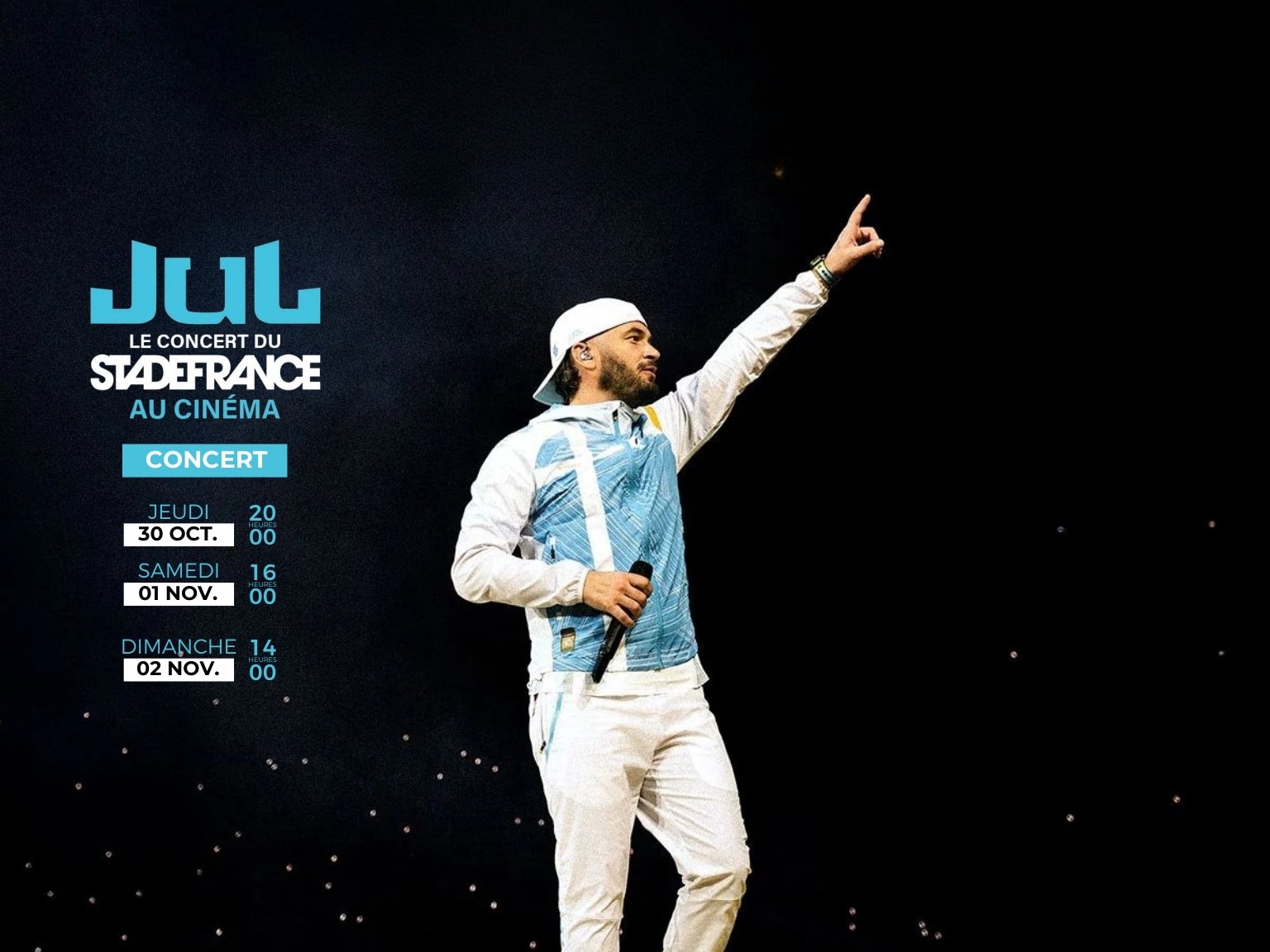 JUL – LE CONCERT DU STADE DE FRANCE AU CINÉMA