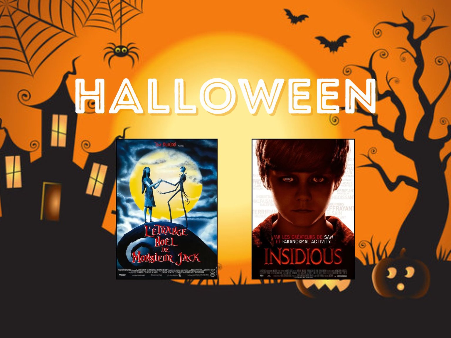 LES FILMS D'HALLOWEEN 