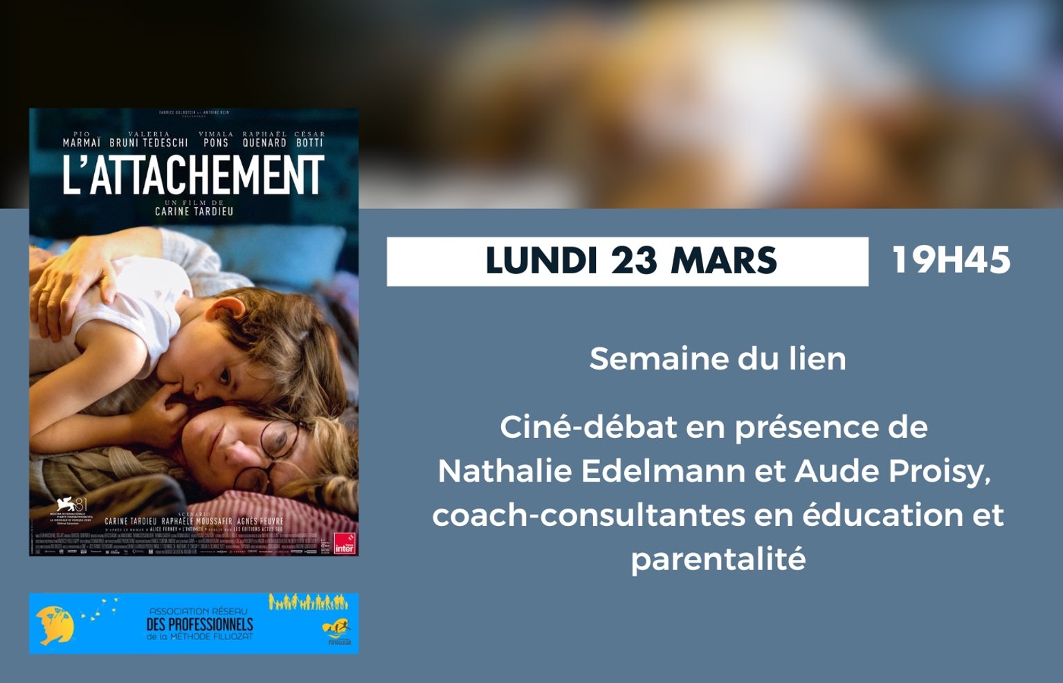 Ciné - Débat : L'attachement