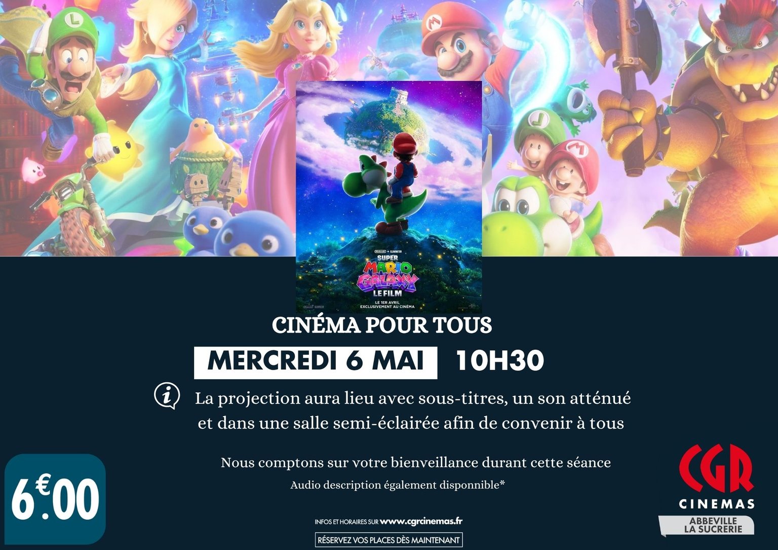 Séance spéciale : CINÉMA POUR TOUS 