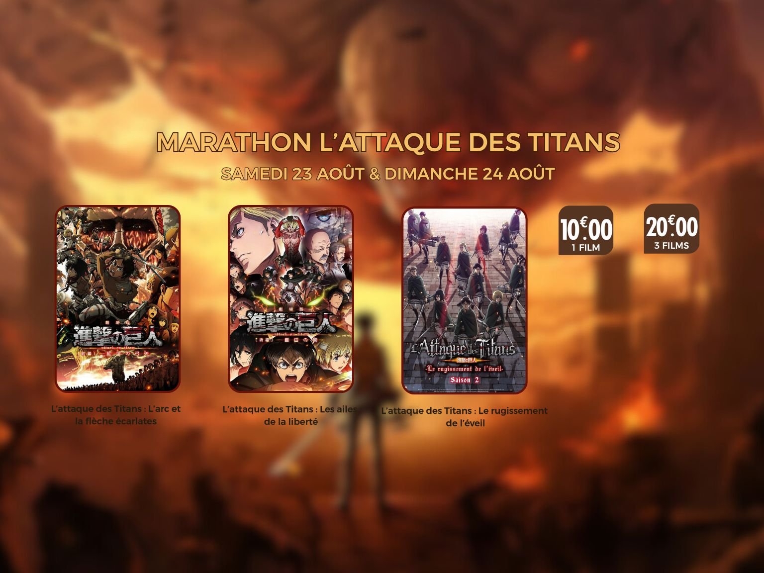 L'Attaque des titans ⚔️⚔️
