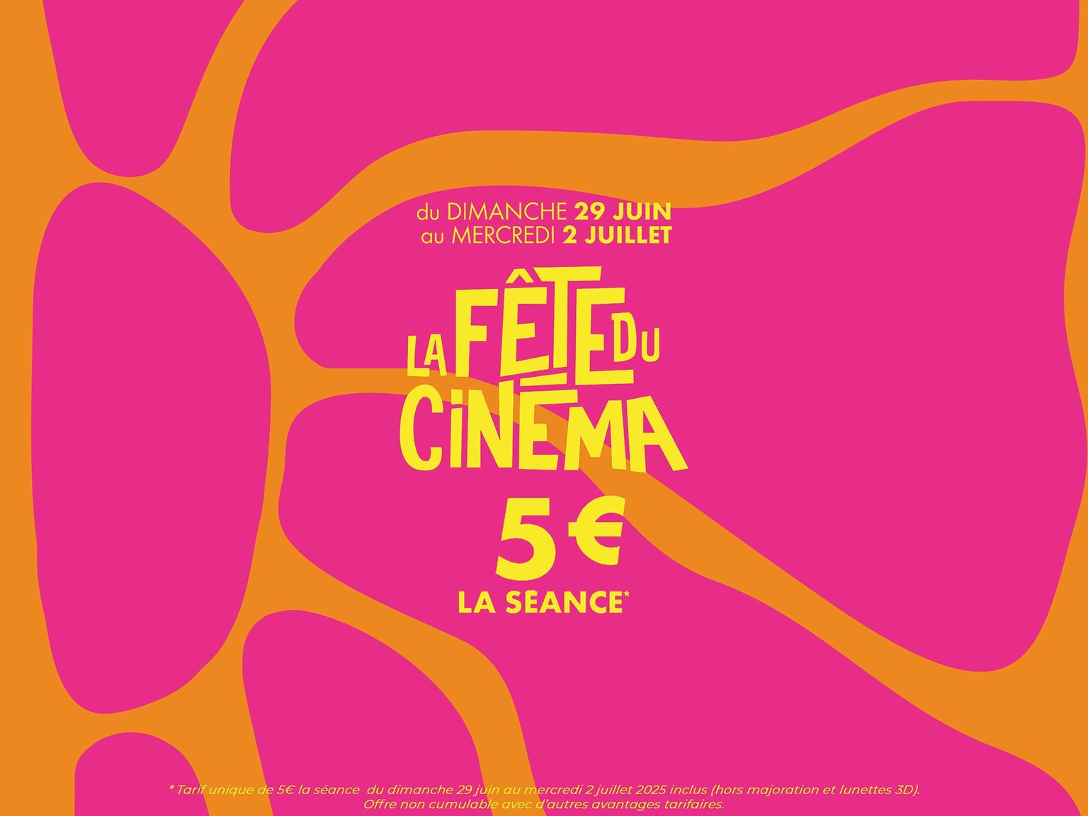 🎉 La Fête du Cinéma : 5€ La Place