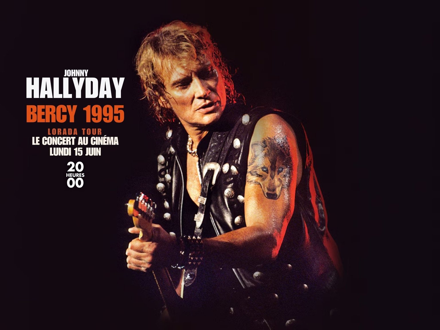 Johnny Hallyday, Lorada Tour - Bercy 1995